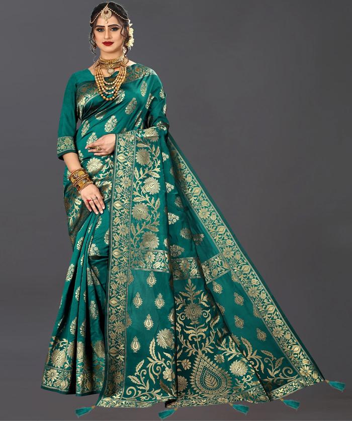 New Collection of Pure Banarasi silk sarees for wedding